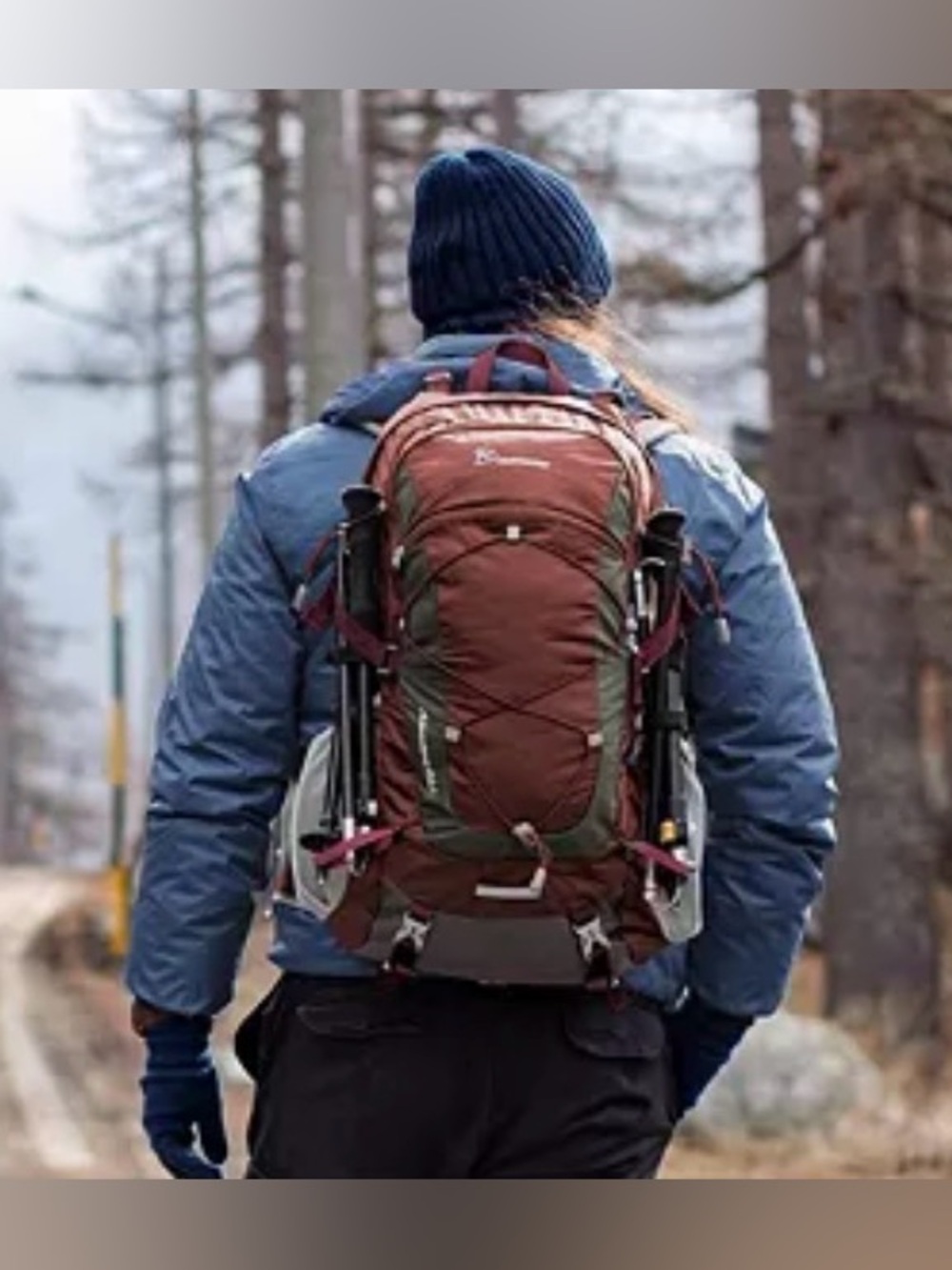 Mountaintop 40 L Backpack Lightweight Travel Outdoor Unisex Hydration Compatible